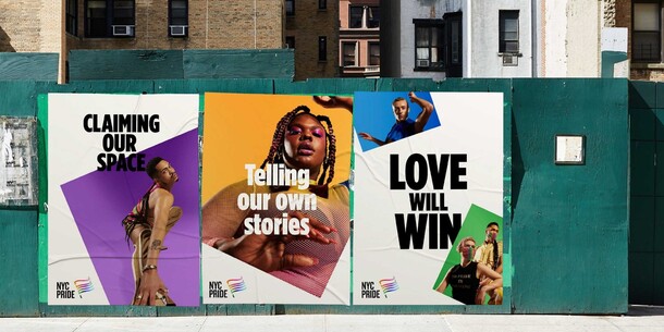 Image courtesy of Lippincott and NYC Pride.