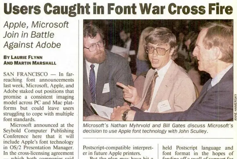 Font Wars Font Wars