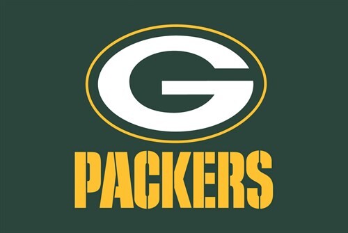 Download Green Bay Packers Green Stripes Logo Wallpaper