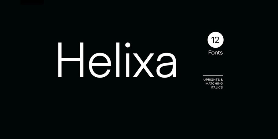 Helix Assorted Font Lettering Guide