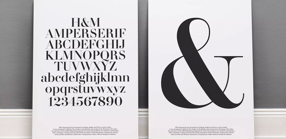 Fashion Forward Fonts For H M Monotype