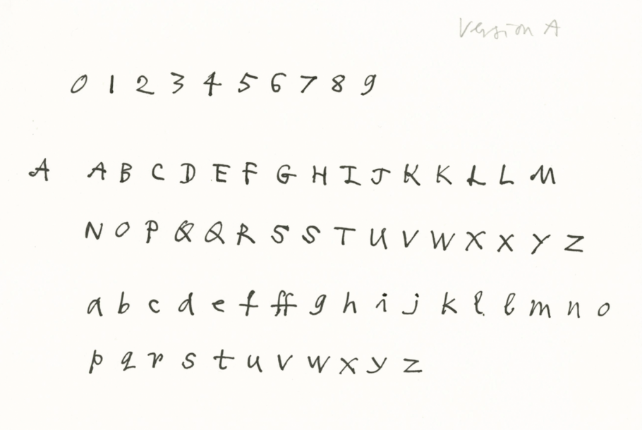 child handwriting font generator