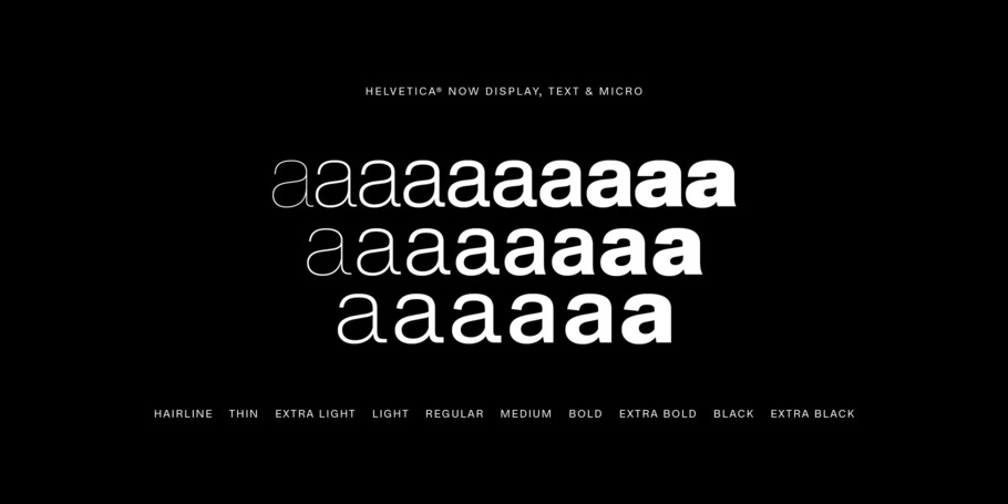 html tag helvetica neue condensed bold